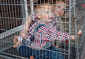 Kids are locked up