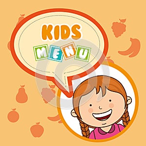 Kids menu