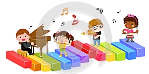 Kids and music