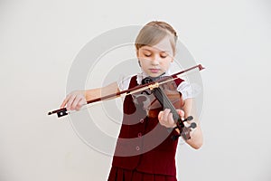 Kids in musical school