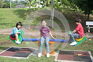 Kids at the playground