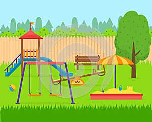 Kids playground set.