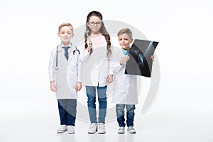 Kids playing doctors