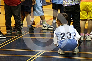 Kids playing in the Gym