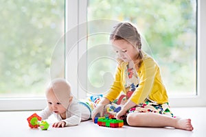 Kids playing at home