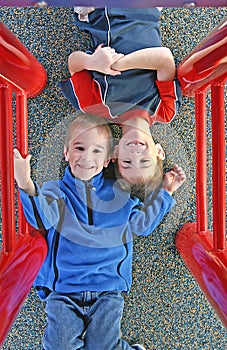 Kids Playing at the Playground