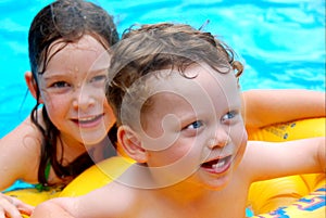 Kids in Pool