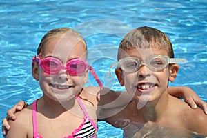 Kids In Pool