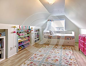 Kids room in old house