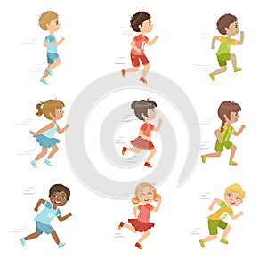 Kids Running Set