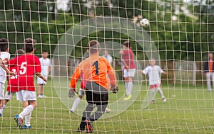 Kids soccer game