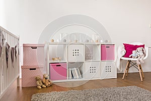 Kids storage furniture