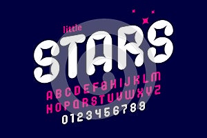Kids style Little Stars font