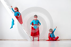 Kids superheroes.