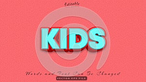 KIDS TEXT EFFECT