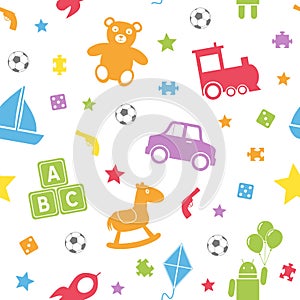 Kids Toys Seamless Pattern [1]