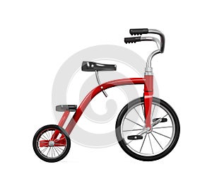 Kids Tricycle Isolated