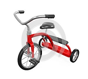 Kids Tricycle Isolated