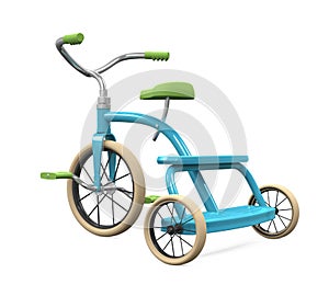 Kids Tricycle Isolated