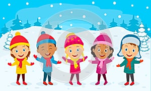 Kids winter activity