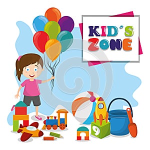 Kids zone children entertaiment cartoons