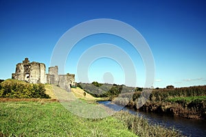 Kidwelly Castle, Kidwelly, Carmarthenshire, Wales