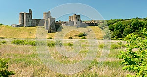 Kidwelly ruin castle, Pembrokeshire, Wales