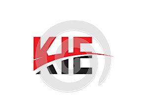 KIE Letter Initial Logo Design Vector Illustration