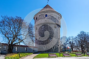 Kiek in de Kok tower in Old Tallinn, Estonia