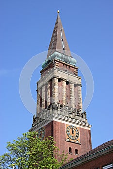 Kiel City Hall tower