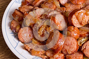 Kielbasa and Onion