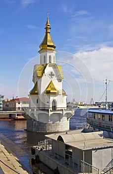 Kiev, church of St. Nikolas on water