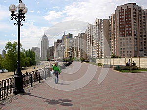 Kiev city concept