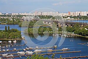 Kiev summer landscape