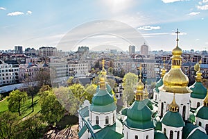 Kiev, Ukraine.Panoramic city view on the Center