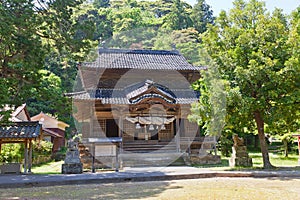 Kigami Shrine of Iwami Ginzan, Omori, Japan. UNESCO site