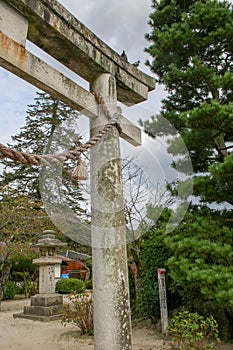Kikko Shrine in Iwakuni, Japan
