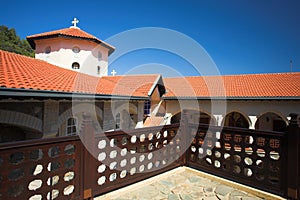 Kikkos Monastery in moutains of troodos