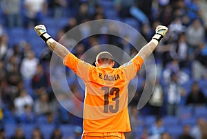 Kiko Casilla of RCD Espanyol