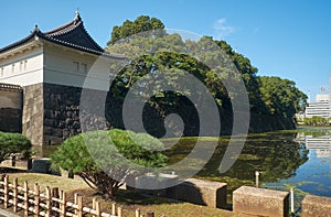 Kikyo-mon Gate Uchi Sakurada-mon Gate of Tokyo Imperial Palace. Tokyo. Japan photo