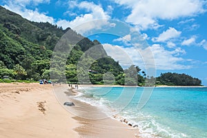 Kilauea Beach in Kauai, Hawai