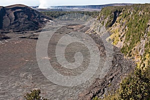 Kilauea Iki and Kilauea Caldera