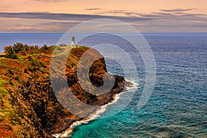 Kilauea Lighthouse Morning Landscape