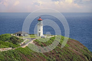 Kilauea Point Lighthouse and National Wildlife Refuge, Kauai, Hawaii.