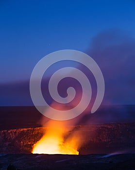 Kilauea Volcano Caldera