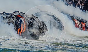 Kilauea Volcano Lava Flow