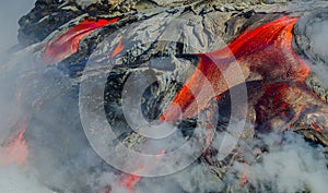 Kilauea Volcano Lava Flow