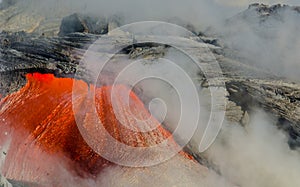 Kilauea Volcano Lava Flow