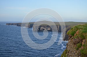 Kilbaha Cliff Coast View of Loop Head Peninsula in Clare, Ireland