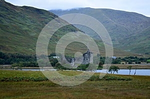 Kilchurn Castle in Loch Awe